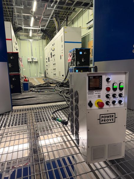 Load bank testing UPS and power infrastructure